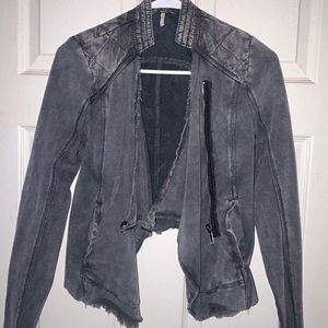 Free People 🕊️ boho zip collared jacket